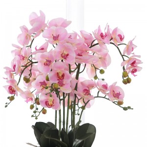 Orchidée artificielle en pot touchée réelle à vendre