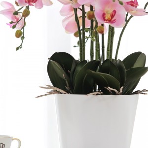 Orchidée artificielle en pot touchée réelle à vendre
