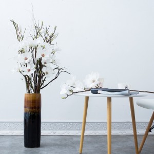 Fourniture directe d\'usine une seule branche longue magnolia fleur Fleur artificielle pour la vente