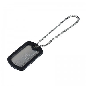 Factory Wholesale Métal Military Military Tag Military Durable Mignon Anodized Aluminium Blank Dog Tags