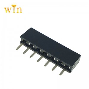 2,54mm 1x7p mono-rangée femelle socket en-tête