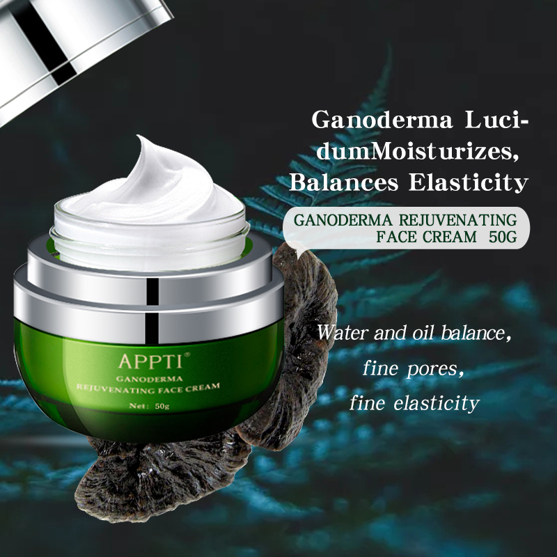 APTI GANODERMA CRÈME HYDRATURISANT HYDRATURISANT AGNÉRAUX ANTI-AVANT DE REPARATION DE LA PEAU GANODERMA Crème de soin de la peau