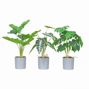 L\'usine fournit directement la vente chaude décorative verte artificielle avec une belle apparence et une vraie sensation touchée