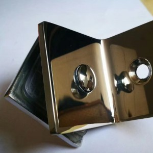 90 degrés Salle de douche Salle de bain Porte de salle de bain Clip carré