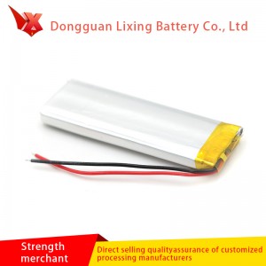 Sanyo Sanyo 602060 pure pure cobalt lithium batterie 3.7v 700MAh Walkie Talkie Talkie Caméra Caméra Rechargeable Personnalisation de la batterie de la batterie