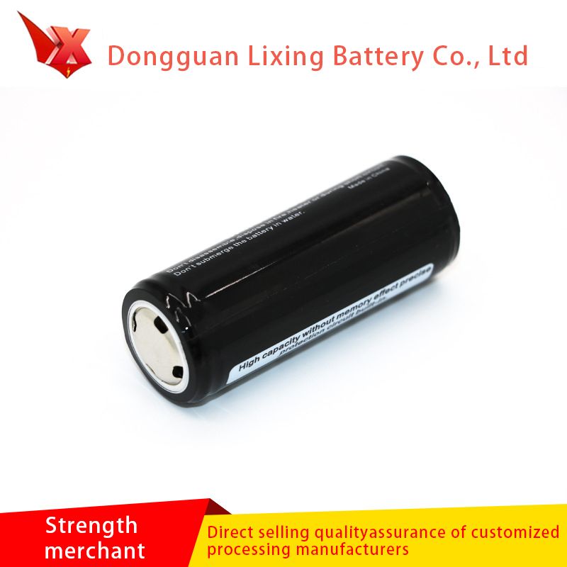 Le fabricant fournit une batterie de la batterie de polymère de polymère 5000mAh N ° 2 de la batterie rechargeable pour une lampe de poche de batterie au lithium 32650