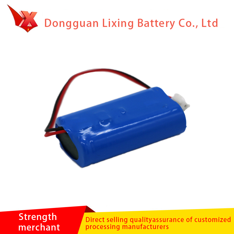 UL 18650 Batterie au lithium 6.4V Batterie d'alimentation 2000MAH Batterie spéciale pour les ordures
