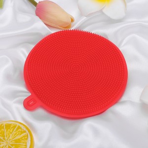 Accessoires de cuisine Silicone Dish Sponge, lavaboct denettoyage double face