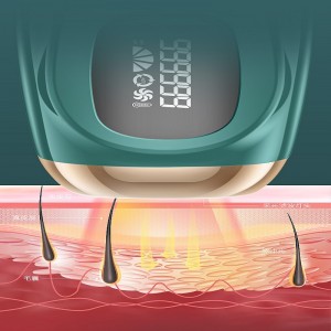 Épilation laser IPL Dispositif d\'épilation portable Dispositif d\'épilation IPL EPLIATEUR PERMANENT HOME HELLUMULTURE DE LASER