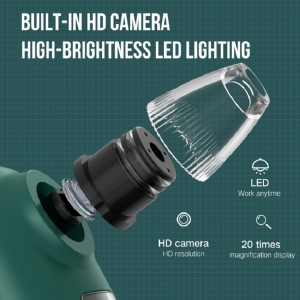 Nouveaunettoyant électrique électrique Comedo Extracteur d\'aspiration Remover Blackhead