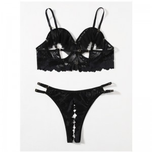 NOUVEAU HOT FASHION NOIR SUR LA DACE EN DACE ENDES MINI MINI ROBE SEXY LINGHERI