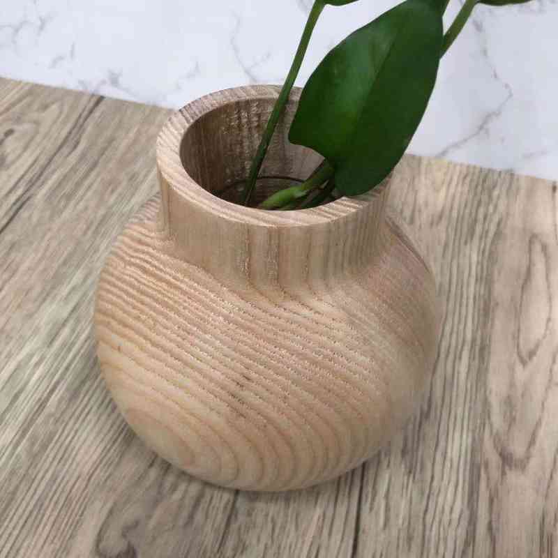 Accueil Décoratif Main Fabriqué Boisnaturel Beau vase