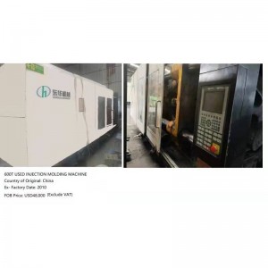 Machine de moulage par injection d\'une seconde main haute performance 600T