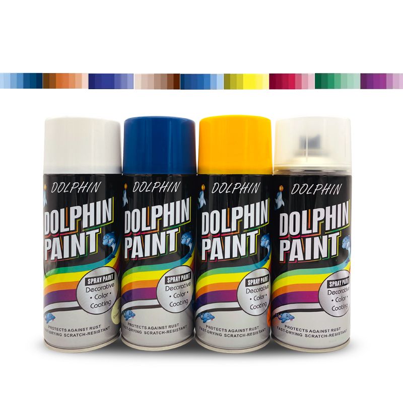 Aerosol pulvérisateur peinture belle couleur bonne adhérence rapide sèche 400 ml 450 ml