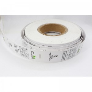 Étiquette de rouleau imprimable