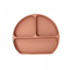 Plaques divisées en silicone pour les inflations, Plaque bébé en bas âge, BPA gratuitement