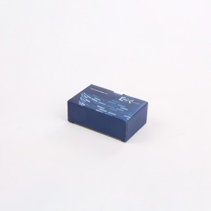 Boîte papier imprimée personnalisée