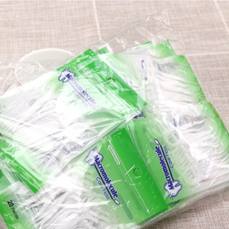 Étiquette privée haute qualité 20 pcs sac emballage dentaire dentifrice de dents de dents de gros pas chers dentaires