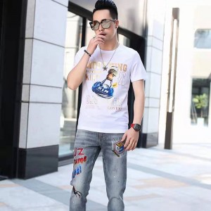 T-shirt impriménumérique pour hommes