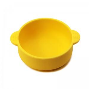 Bol de bébé en silicone en gros, bol d\'alimentation avec aspiration pournourrissons, enfants, bébés