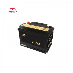 Batterie de voiture 12v66a