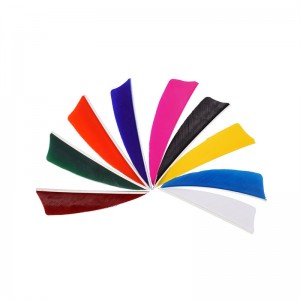 Elongarrow 172313 3Inches bouclier la plume de Turquie pour les flèches de tir à l\'arc