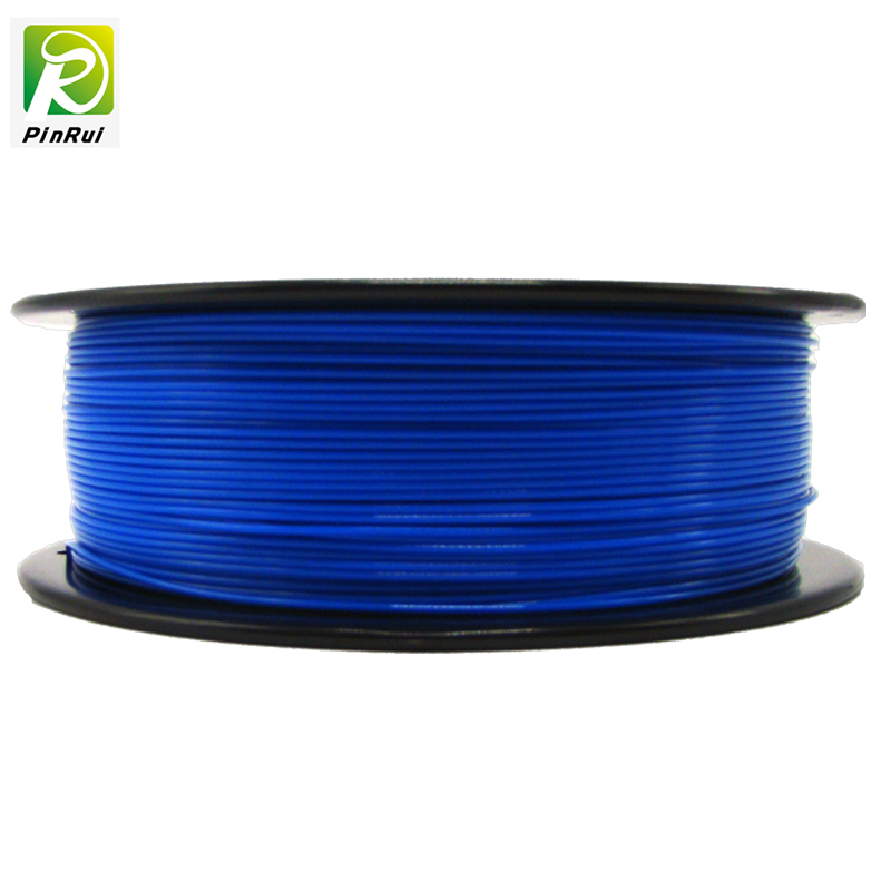 Pinrui haute qualité 1kg 3D PLA Imprimante Filament Couleur bleue