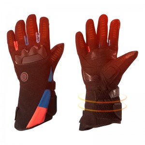 Gants chauffants électriques étanches pour moto, batterie rechargeable