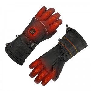 Batterie unisexe Gants chauffants, gants rechargeables chauffants électriques pour motocyclette d\'hiver