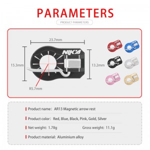 Elongarrow 25ar13 arc de tir à l\'arc aluminium flèche aluminium reposer