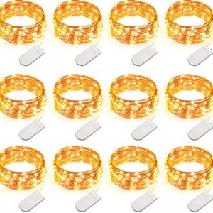 Lumière cuivre de la batterie