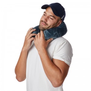 Oreiller de cou chauffé pour voyager, tête portable Twist Coussin de repos de repos