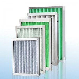 Vente directe usine Primaire Panneau pré-plissé Filtre à air HVAC pour la climatisation centrale
