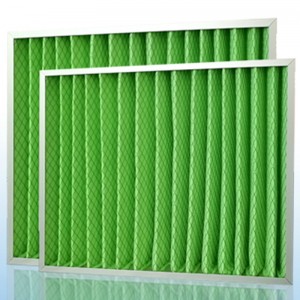 Vente directe usine Primaire Panneau pré-plissé Filtre à air HVAC pour la climatisation centrale
