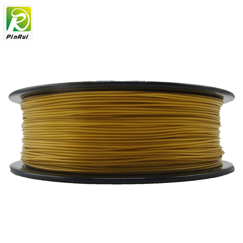 Pinrui Haute Qualité 1kg 3D PLA Imprimante Couleur en or jaune en or jaune