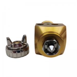 Pistolet de pulvérisateur d\'air de puissance automatique 0,8/1,2 mm de buse industrielle d\'atomisation industrielle outil de peinture pneumatique réglable à basse pression réglable pour le robot