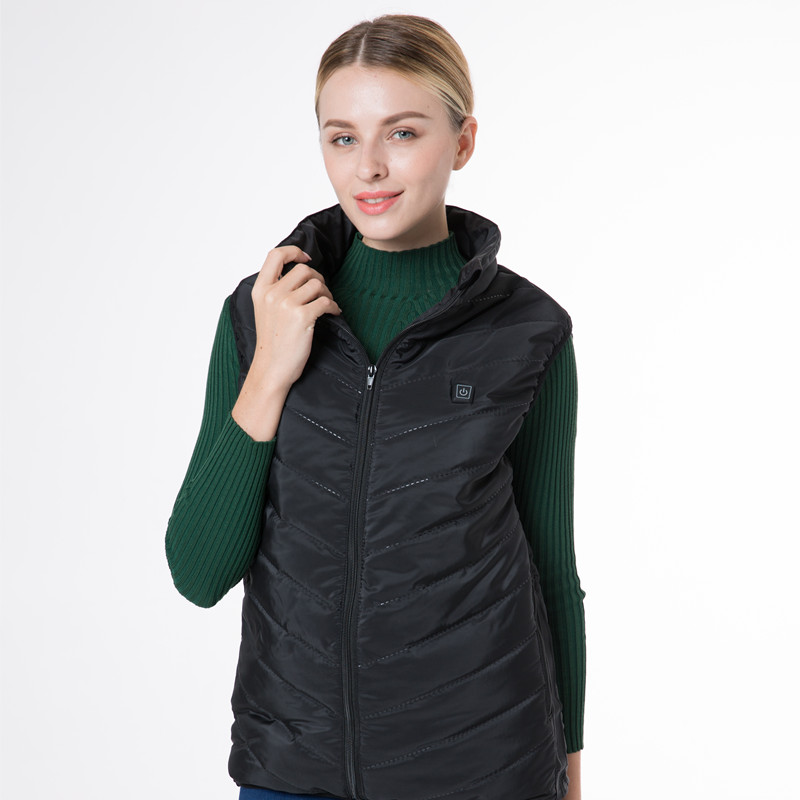 Gilet de chauffage électrique à la mode hiver, gilet de chauffage pour la saison d'hiver