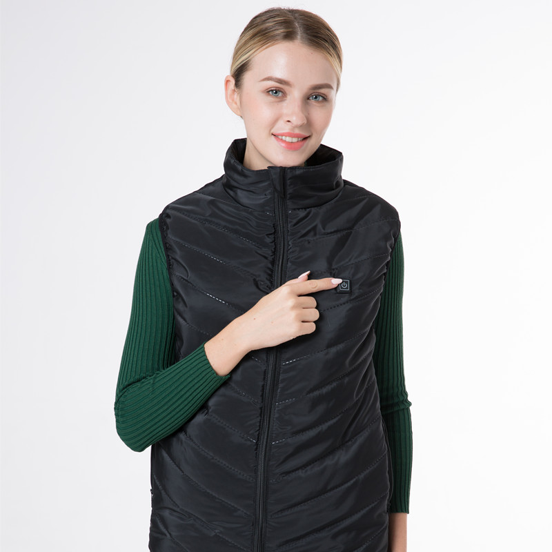 Gilet de chauffage électrique à la mode hiver, gilet de chauffage pour la saison d'hiver