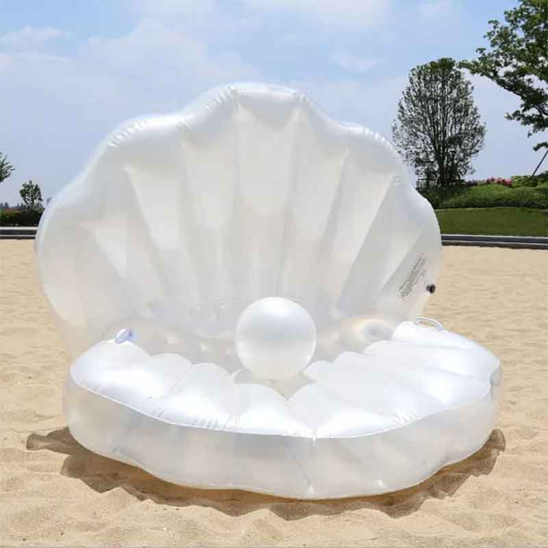 Factory Direct Vente adulte coquille gonflable Water Lounger Water Play Float