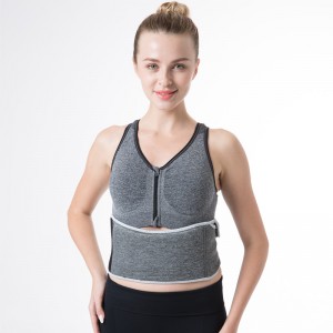 Ceinture de taille plus chaude confortable pour la douleur musculaire, ceinture de taille de massage chauffée