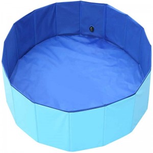 Baignoire pour animaux de compagnie portable durable, piscine de baignade à chiens pliables pliables