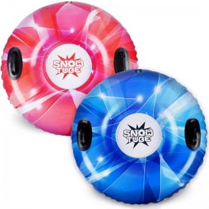 Hiver extérieur parent-enfant jouet interactif enfants, tube deneigenflatable