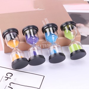 Accueil Ornement Desktop Horloge Sand Timers 10 minutes/15 minutes/30 minutes Timètre de sablier pour les enfants Brosser les dents