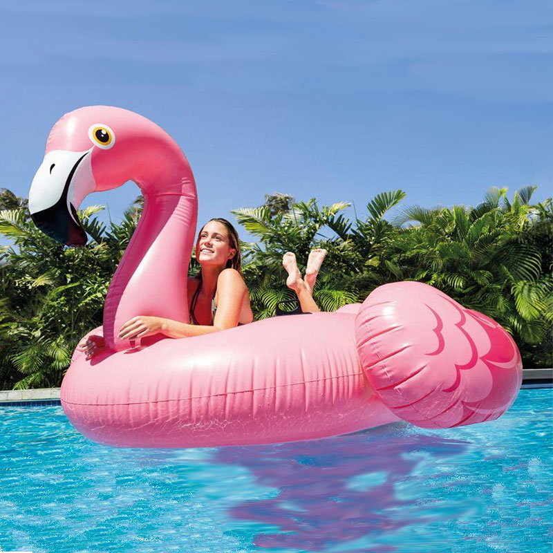 Vente directe d'usine Flamingo, pvc gonflable en PVC, jeu de jouets d'eau