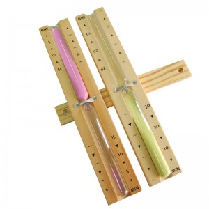 Horloge de sablier sauna, sablier sauna, équipement de sauna 15 minutes en bois chronique de sablier