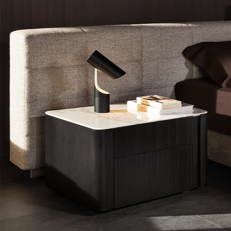 Orné de haute qualité Italien Hotel Chambre Mobilier Du titrage denuit Velvet Luxury Modern Luxury Table Tableaux denuit