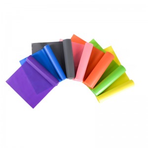 Band d\'exercices, bandes de résistance longues, bandes élastiques de yoga sport, équipement d\'exercice élastique en latexnaturel pour la physiothérapie, Pilates, étirement, yoga, entraînement d\'entraînement en force.