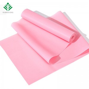 Band d\'exercices, bandes de résistance longues, bandes élastiques de yoga sport, équipement d\'exercice élastique en latexnaturel pour la physiothérapie, Pilates, étirement, yoga, entraînement d\'entraînement en force.