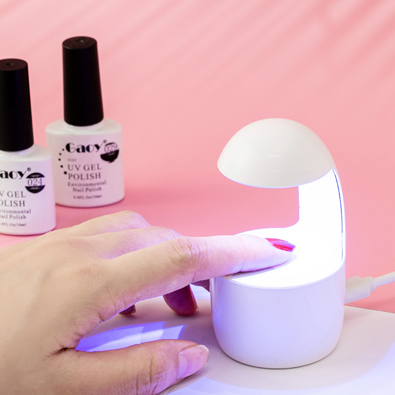 Mini lampe à ongles à doigt unique QQ3