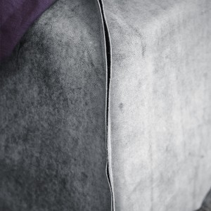 Italien Minimalist Designer haut de gamme Master King Size Lit en cuir à double lit moderne